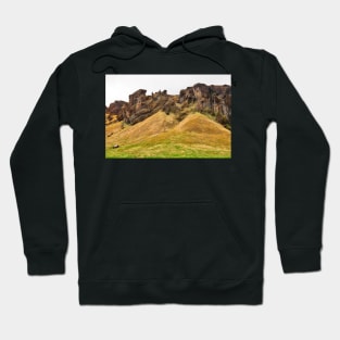 Small House with a Monstrous Mountain View Hoodie